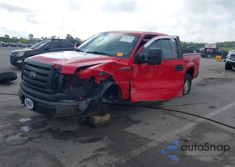 2011 Ford F150 Super Cab from USA, damaged, VIN 1FTEX1EM1BKD23533